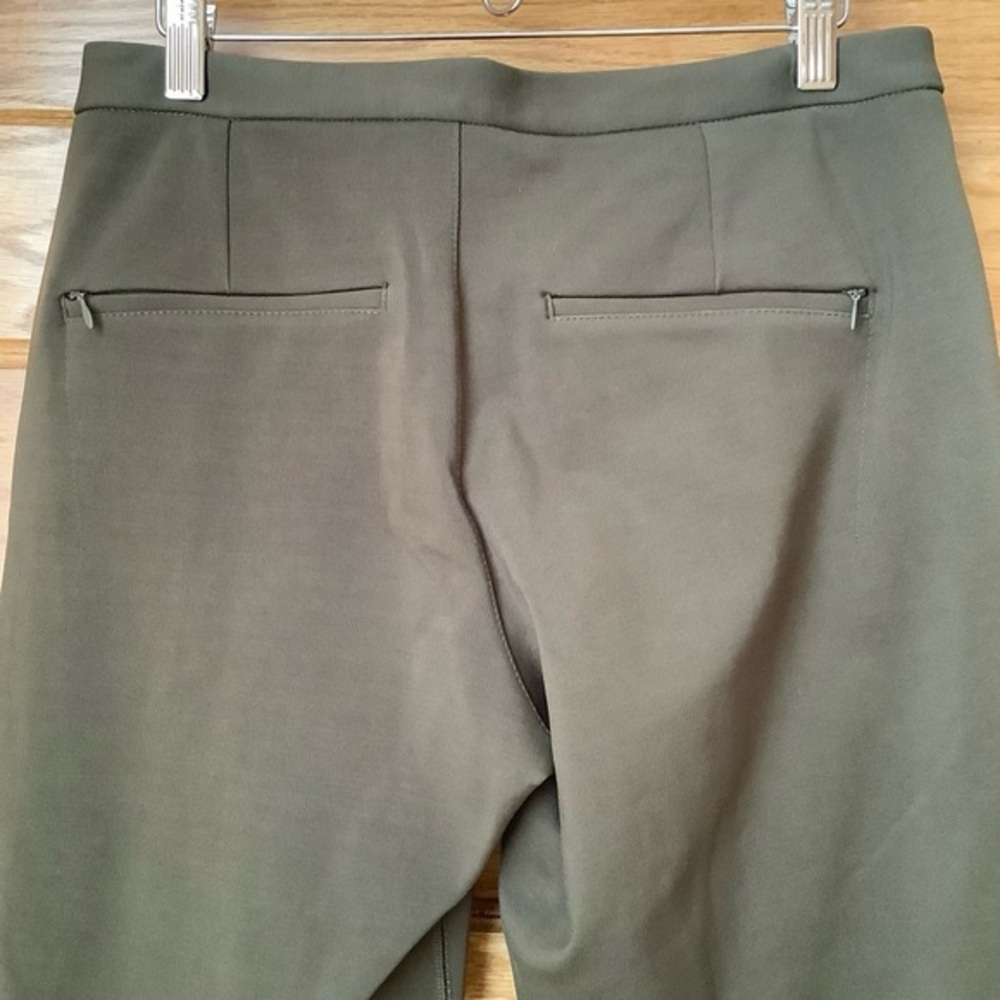 LULULEMON City Trek Trouser in Military Green Ponte Size 6 - Picture 6 of 9